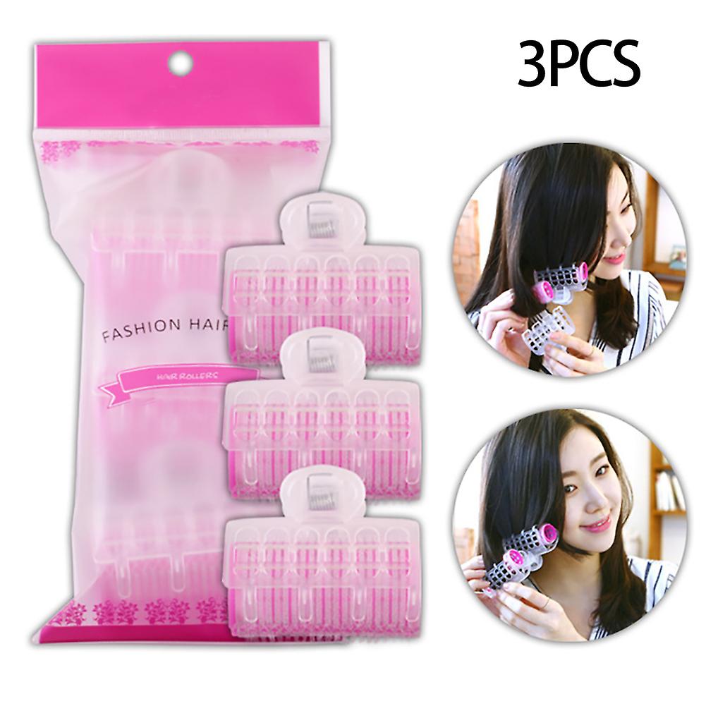 Self Adhesive Hair Curlers Self Holding Rollers Convenient Non Slip Hairpin Edge Clip for Household Salon