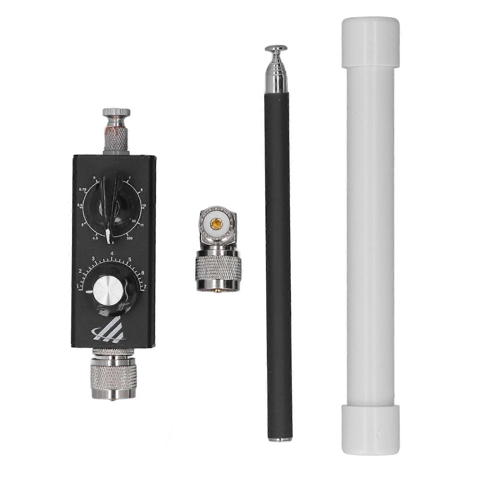 QRP Shortwave Antenna HF Full Band Tuned FM Aviation UV for Signal Reception Transmission