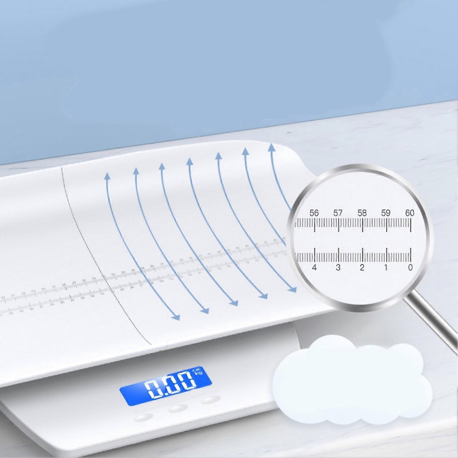 Digital Baby Scale Multifunctional Height Weight Electronic Scale for Newborn Toddler Split Type 