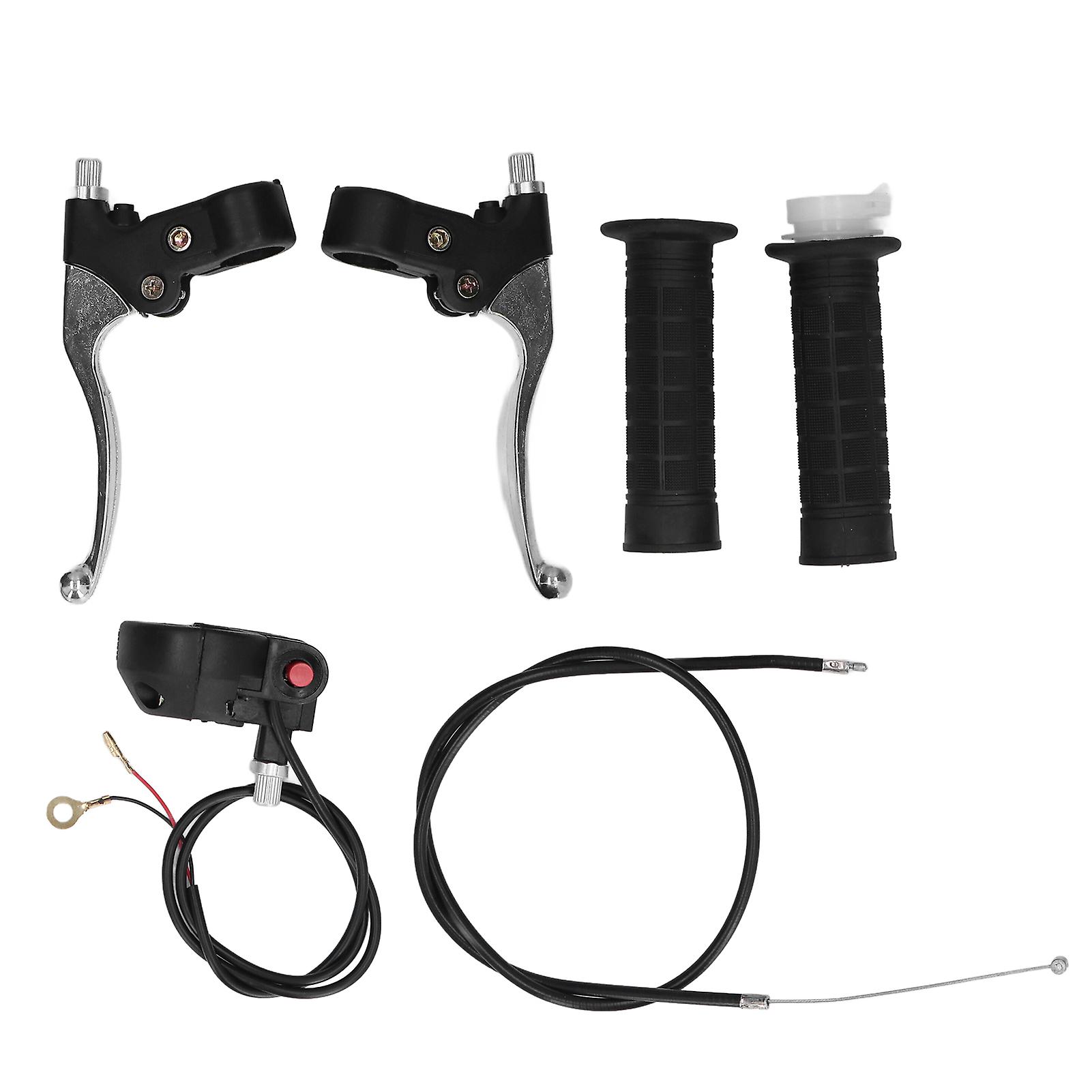 Handlebar Kill Switch,22mm Handle Grips Kill Throttle Cable Handle Grip Optimal Efficiency