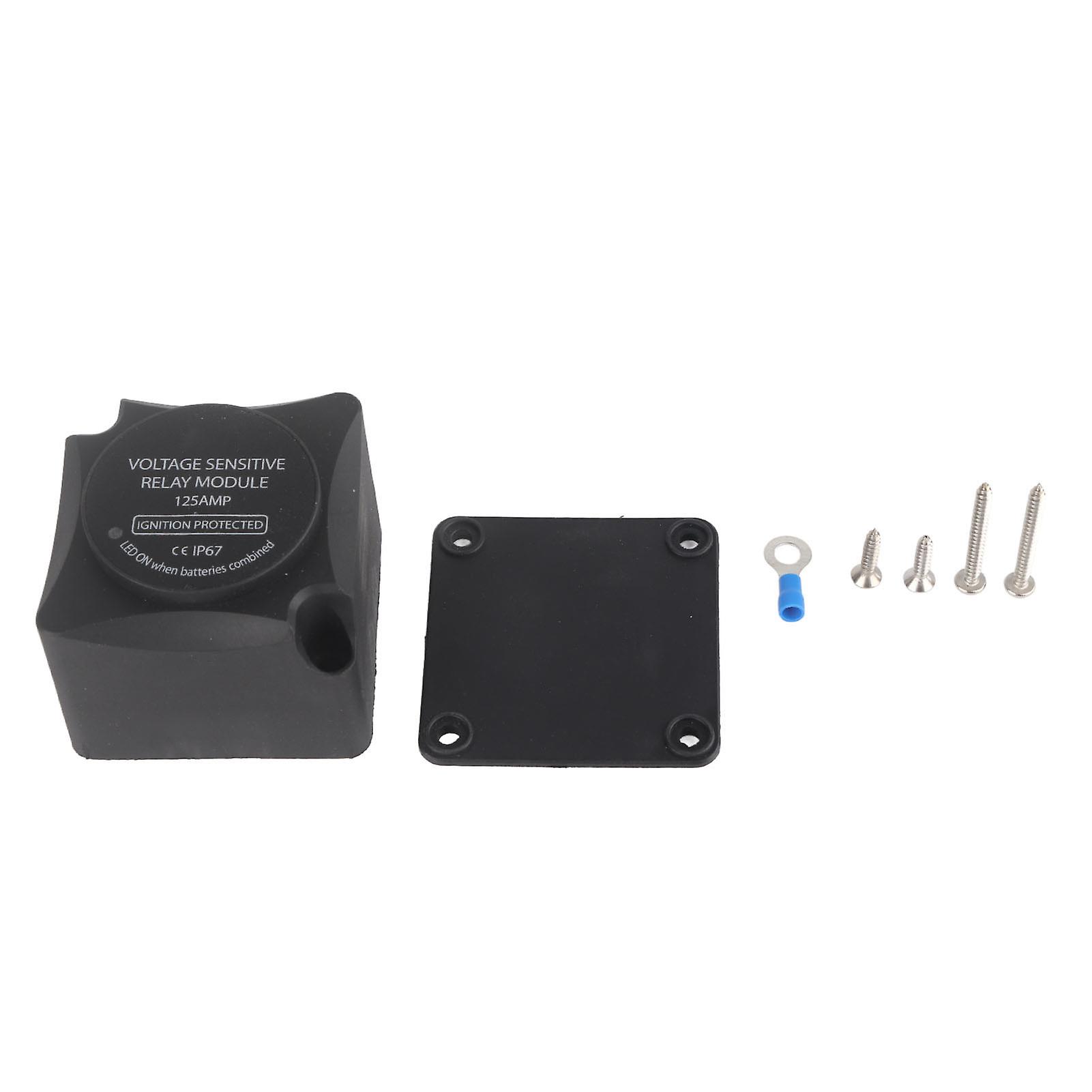 Voltage Sensitive Automatic Charging Relay - Dual Battery Isolator, No Voltage Drops