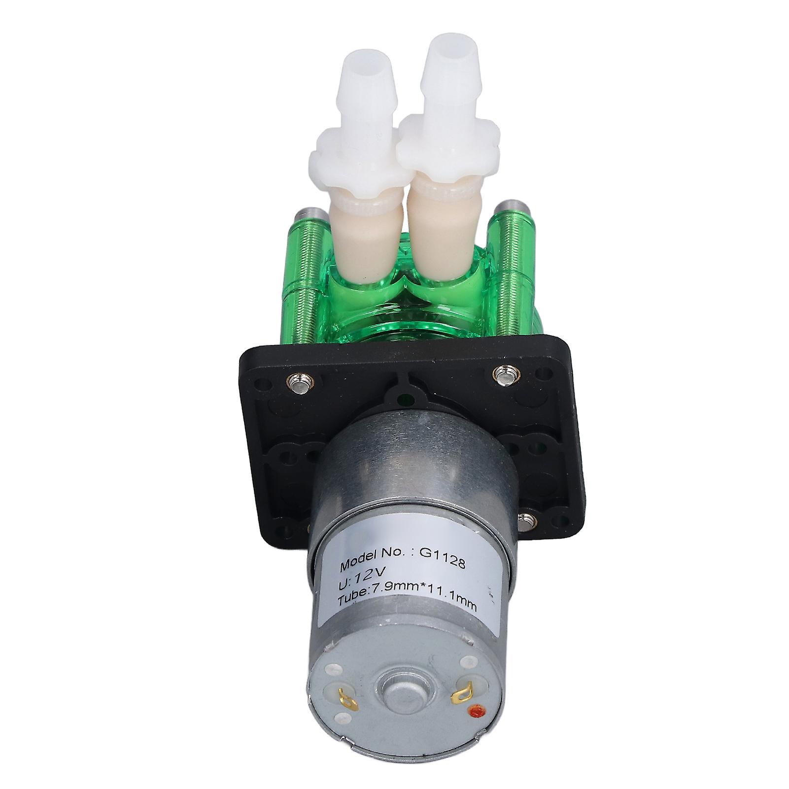 Peristaltic Pump Vacuum Self Priming Metering High Flow Corrosion Resistant BPT Pipe 700mL/minDC12V 600mA 