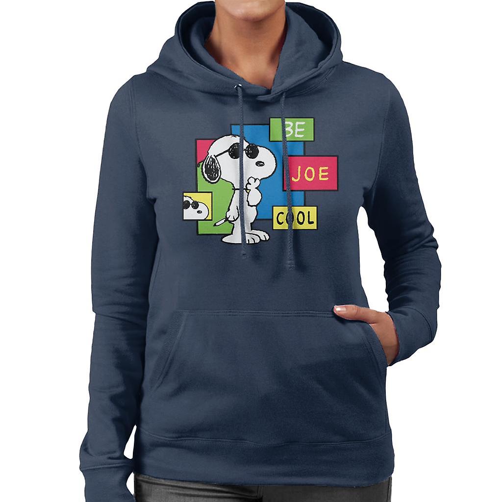 Peanuts Be Joe Cool Snoopy Women's Hooded Sweatshirt