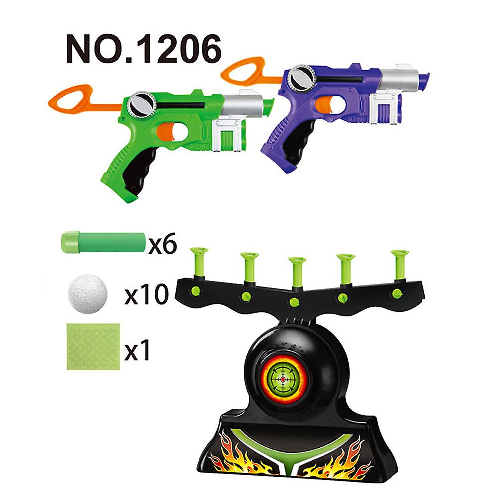 Floating Target Ball Practice Toys Game Supplies with Soft Darts Electric Suspension Target