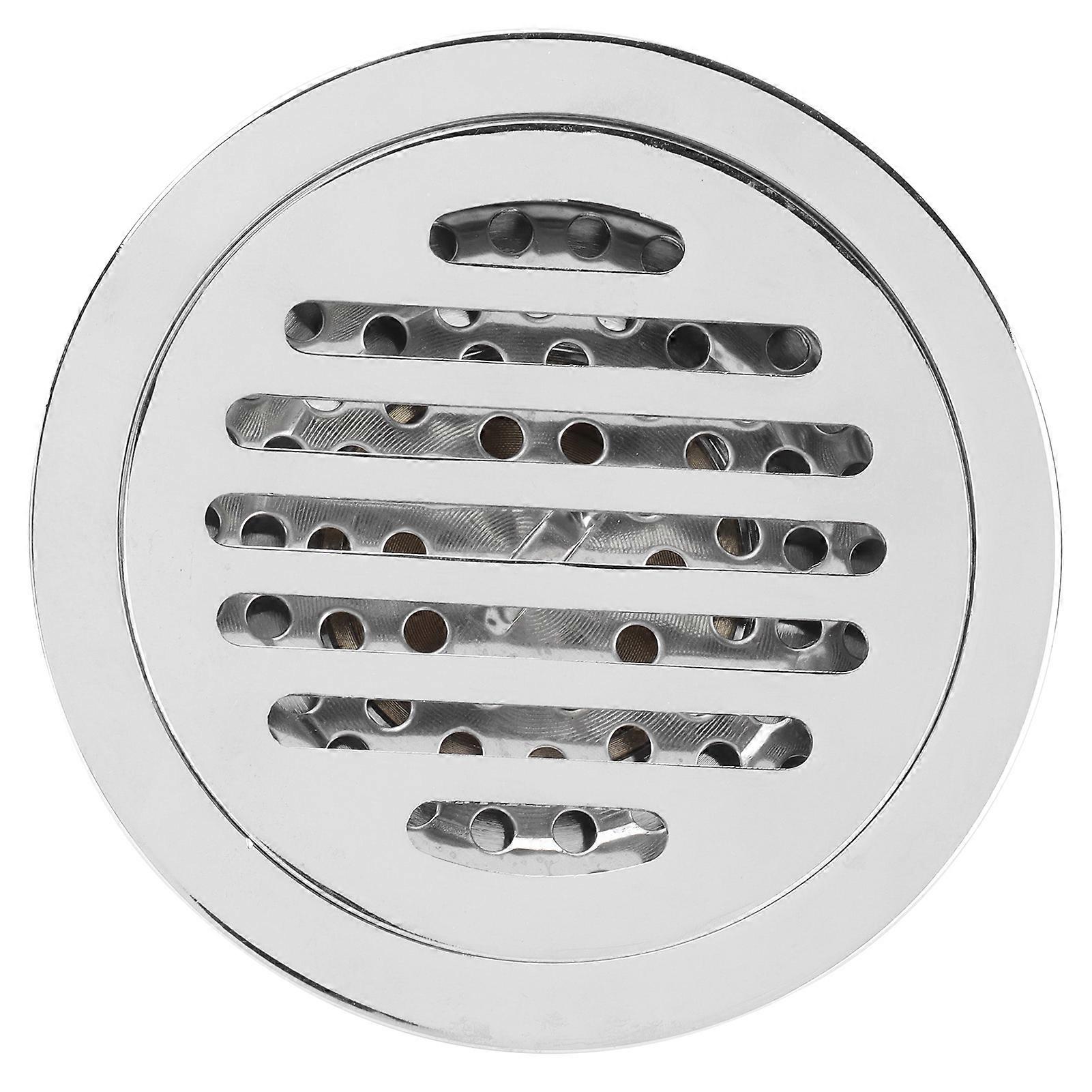 Floor Drain Copper Round Insectproof and Deodorant Floor Drain for Bathroom Home