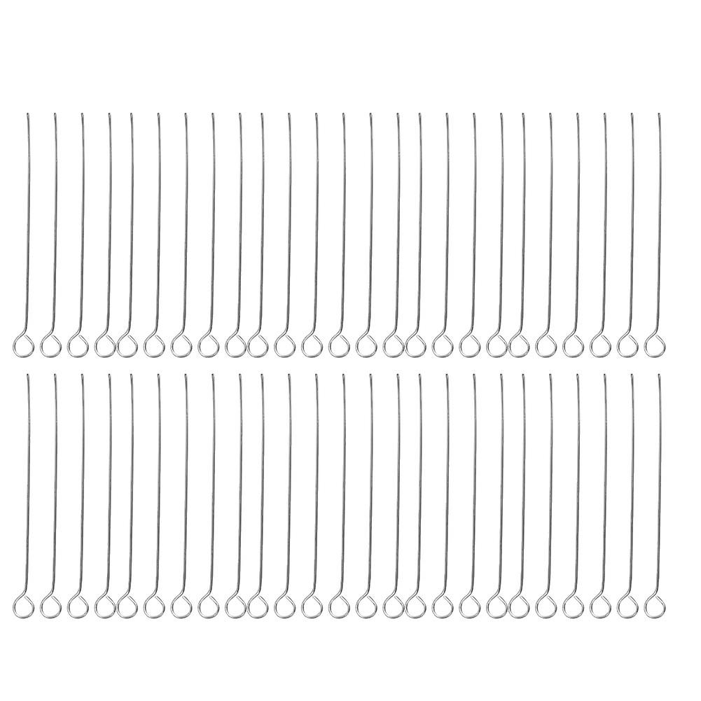 50 Pcs Inoculating Loop Lab Bacterial Culture Microbiology Uses Nichrome Needle Tip