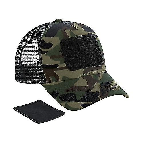 Beechfield Camo Snapback Trucker Cap