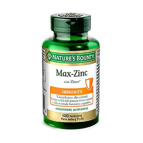 Max-zinc 100 tablets