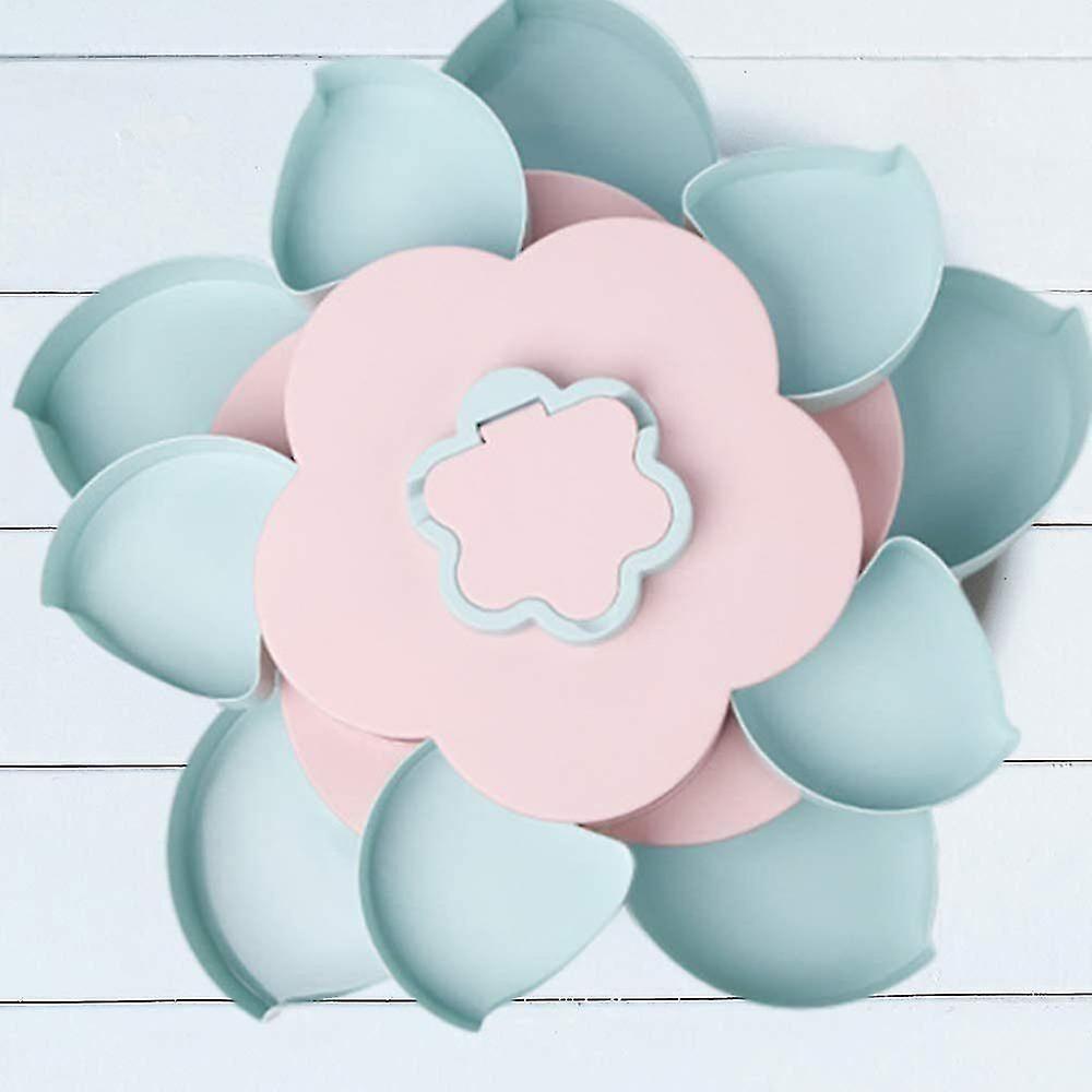 Petal Rotating Candy Box Flower Snack Box