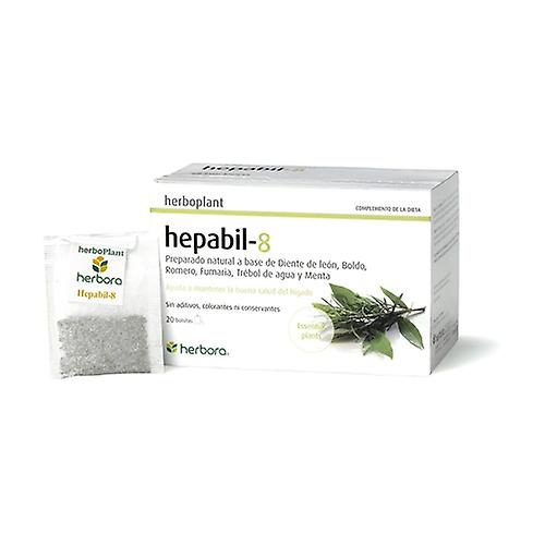 Herboplant Hepabil 8 infusion 20 infusion bags