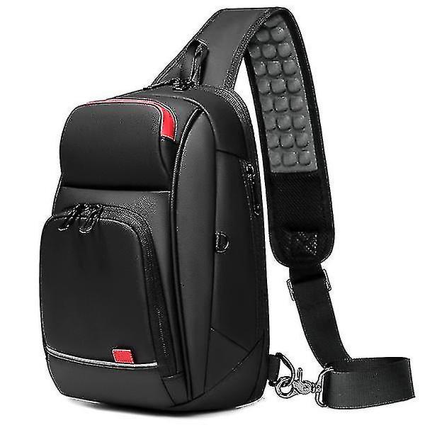 High Quality Usb Charging Men Fashion Chest Bag Multifunction Tra