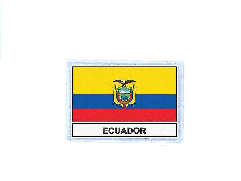 Ecusson patch badge prints EC flag ecuador