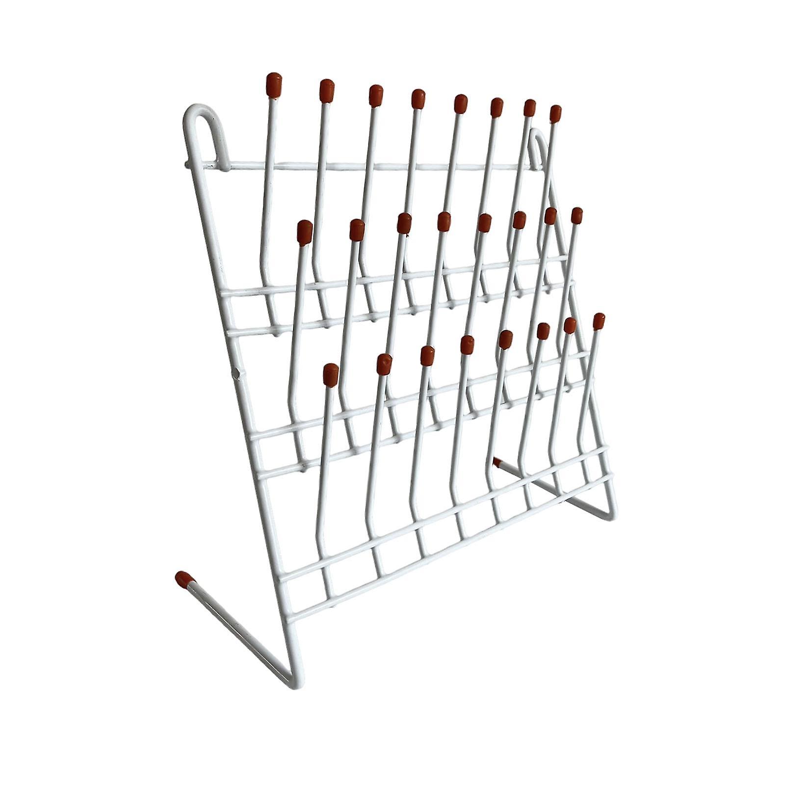Lab Drain Holder Premium Hanging Draining Rack for Factory Cup Bottle 24 bits