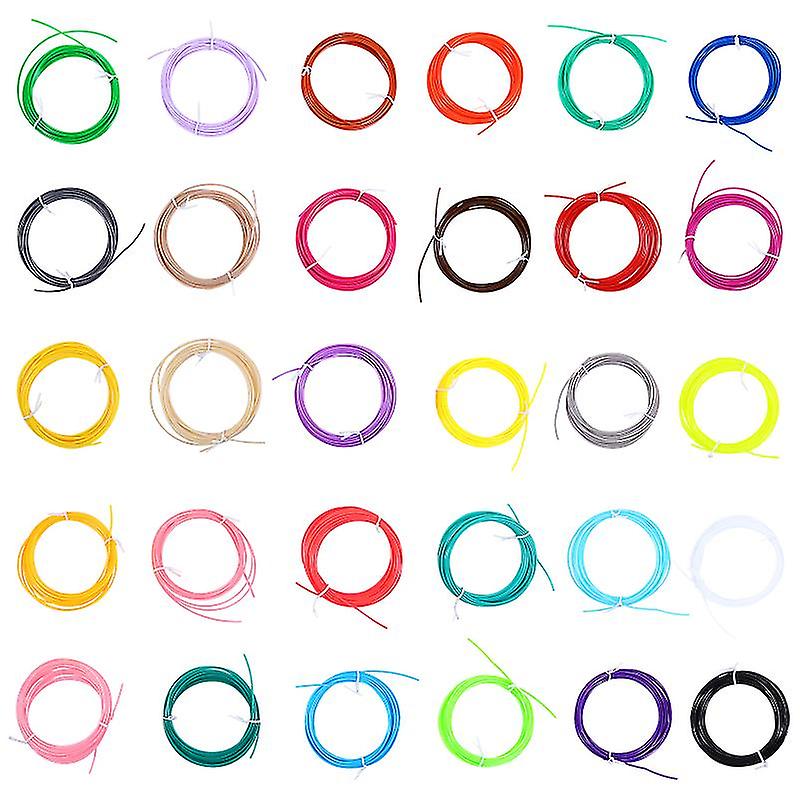 30pcs 3d Printer Filament