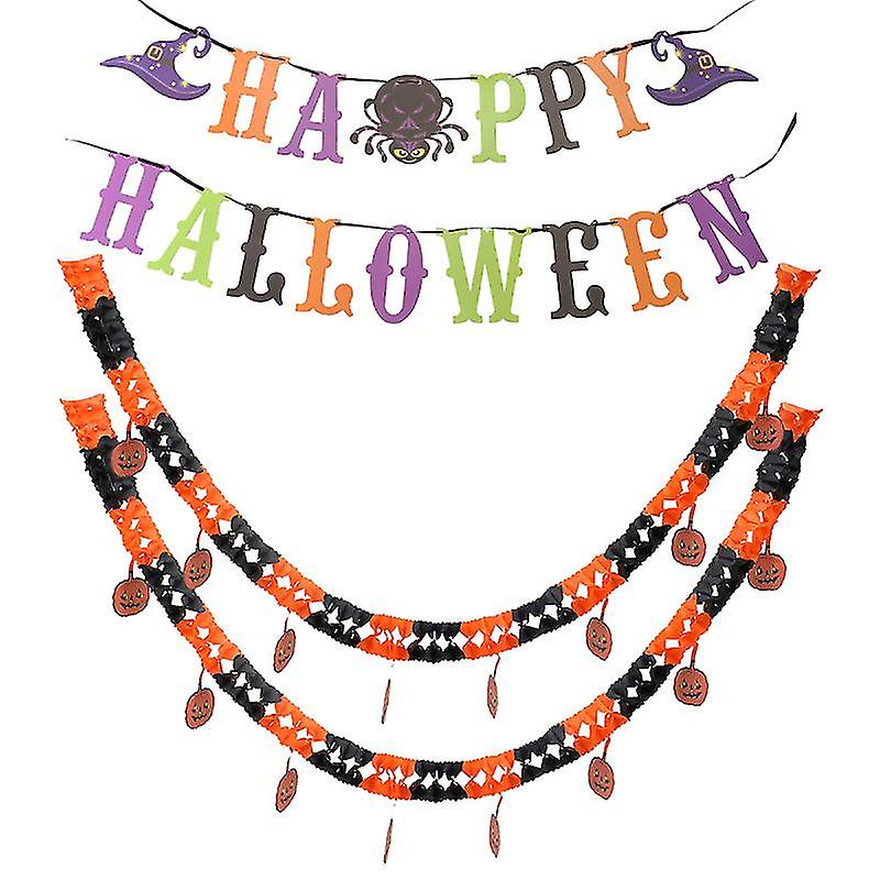 3pcs Halloween Garland For Halloween Decorations