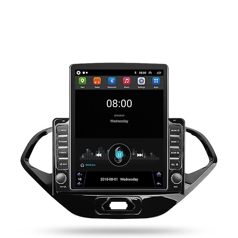 Car Android Radio Multimedia Player For Ford Figo 2015-2018 USB Carplay For Tesla Style 9.7 Inch