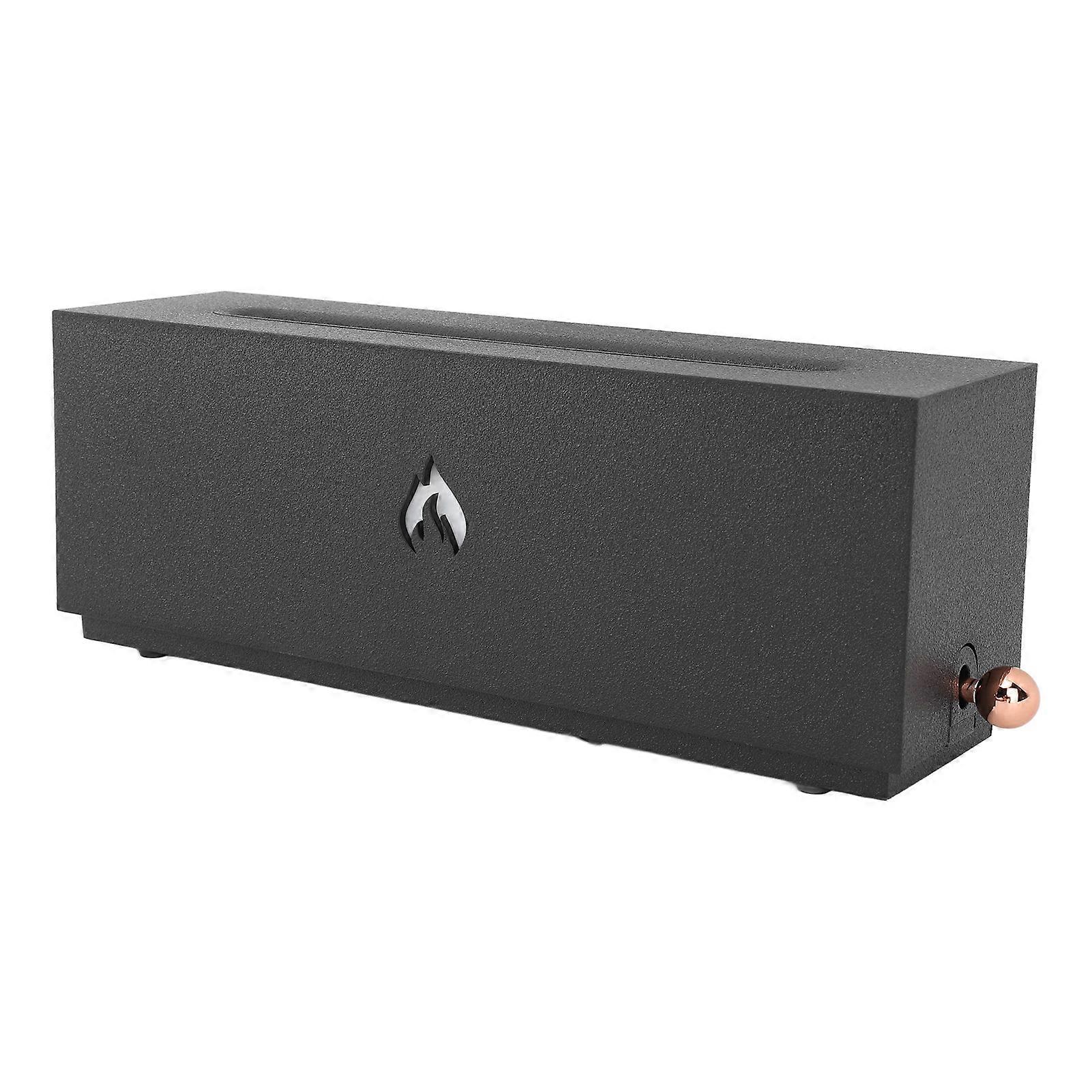 Flame Air Diffuser 3D Fireplace Appearance Multi Colored Fire Automatic Power Off Protection 320ml Silent Flame Mist Air Humidifier for Bedroom Offic