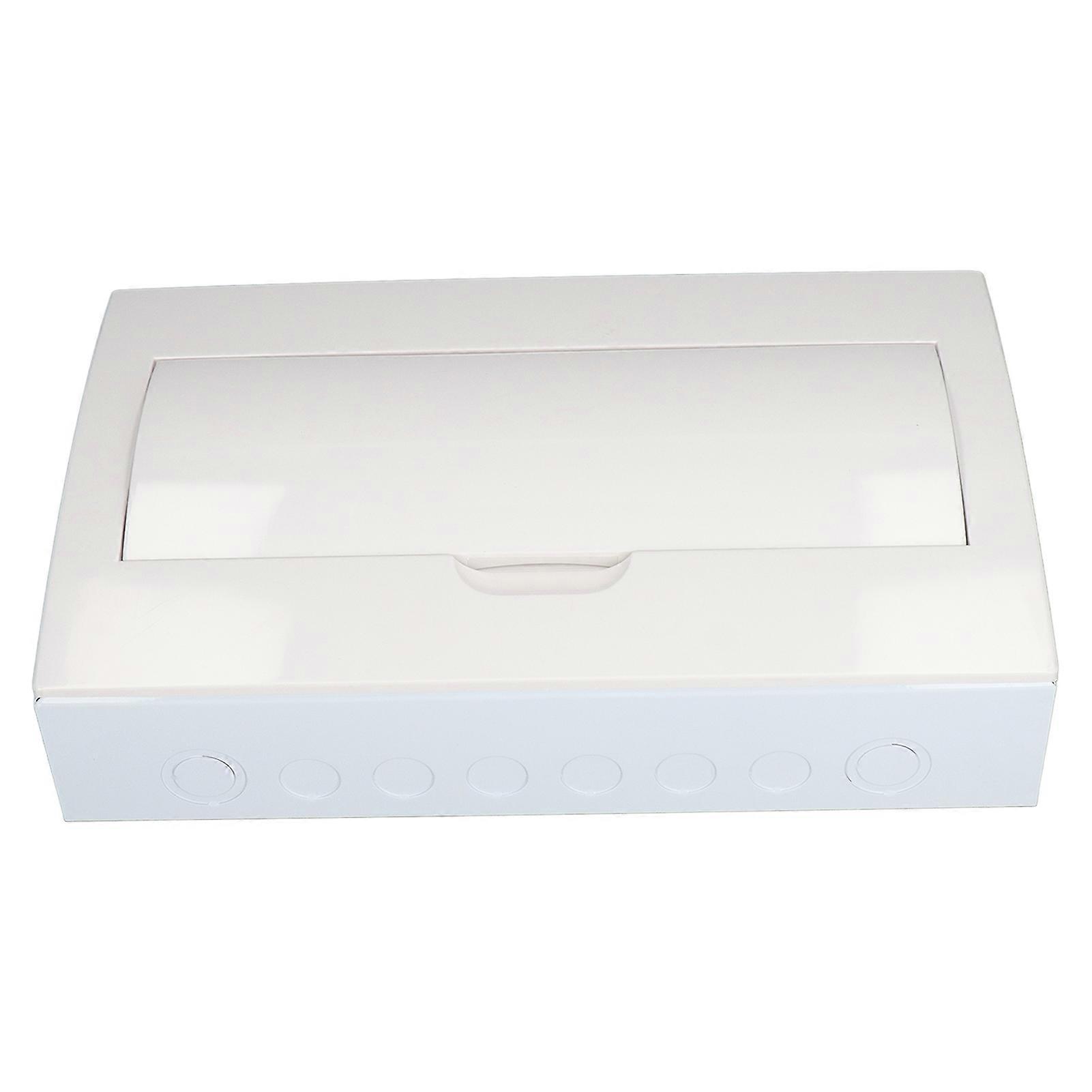 18 Way Circuit Breaker Box with DIN Rail Power Distribution Protection Box Surface Mounted