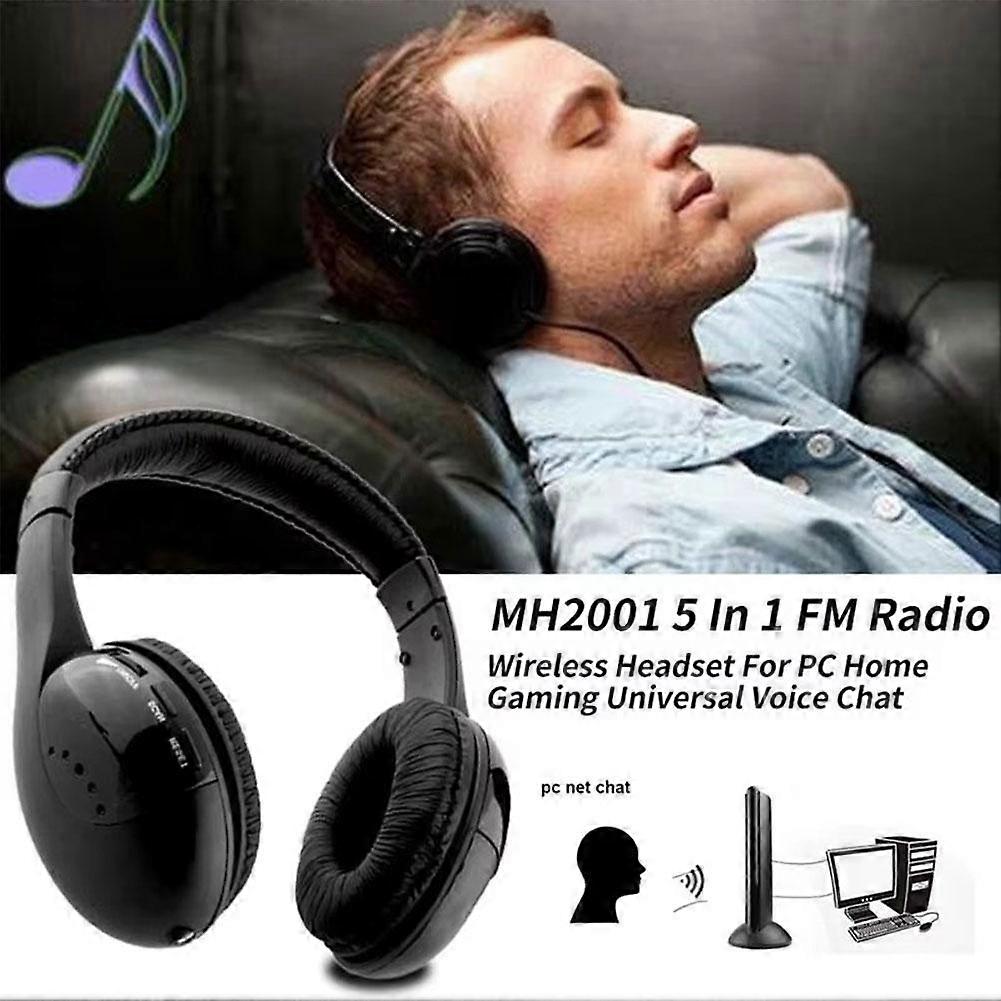 Căști TV fără fir Bluetooth 5 în 1