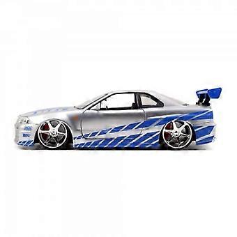 All 1:24 Fast and Furious Nissan Skyline GTR R34 Mitsubishi