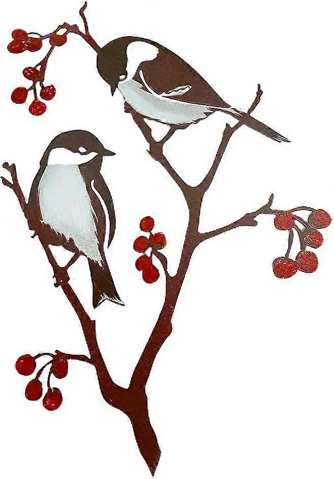 Metal Bird Shaped Garden Ornament