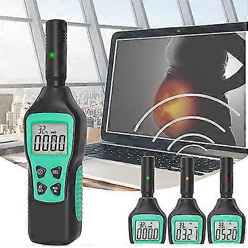Electromagnetic Radiation Detector, Emf Meter Digital, 3-in-1 Electromagnetic Field Radiation Detector, With 3 Levels Sound-light Alarm For Home, Offi