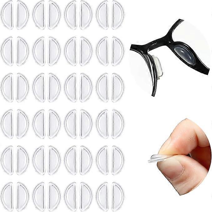 12 Paires Plaquettes de Nez de Coussin Gonflable Coussinets Adhsifs