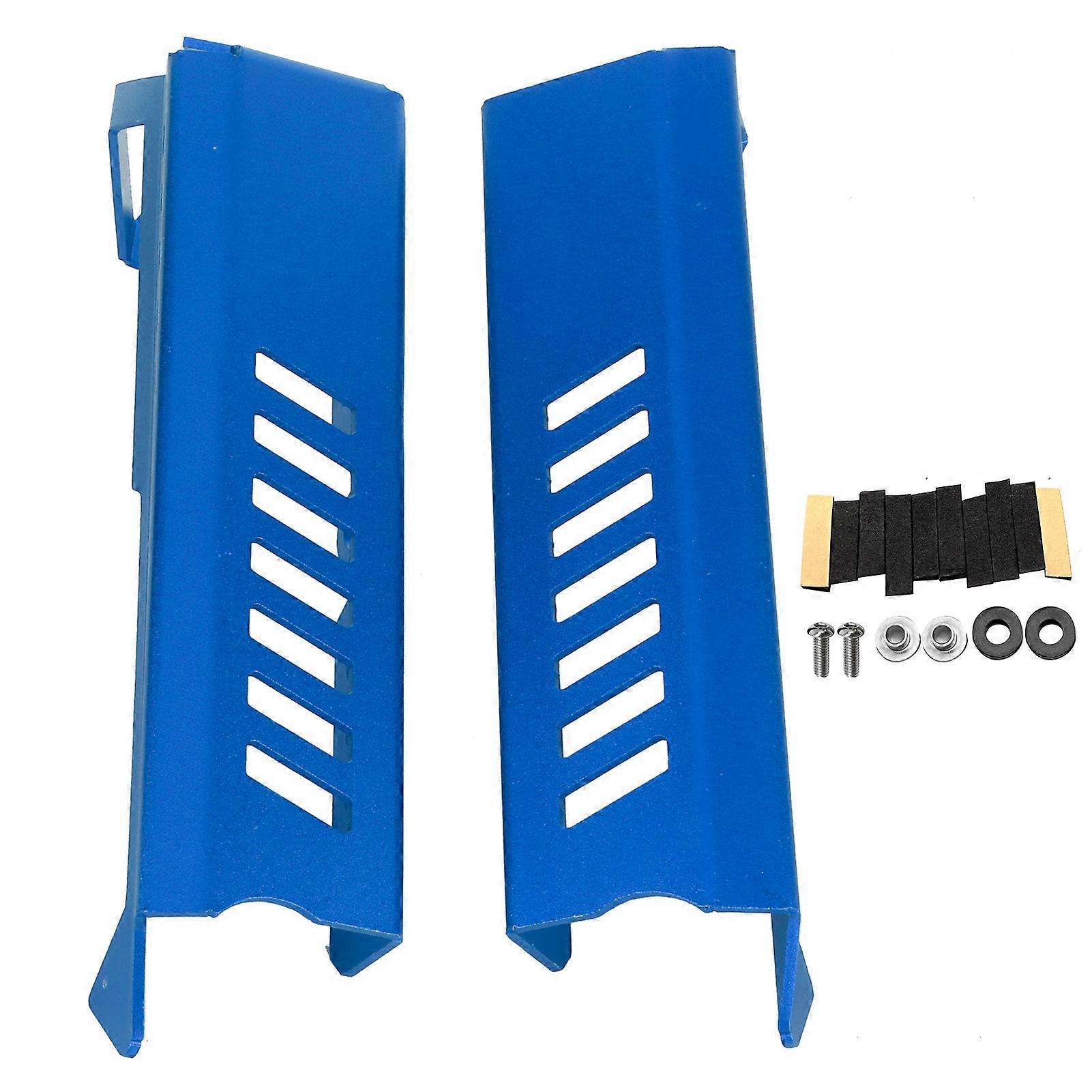 Pair of Motorcycle Radiator Grille Side Guard Grill Cover Protector Fits for Yamaha MT09 1317Blue E2U412