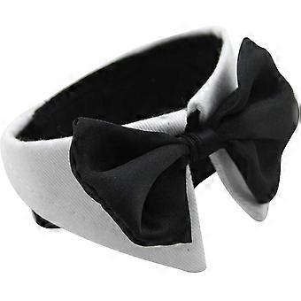 Dog Bow Tie Wedding Dog Collar Pet Collar Adjustable Bow Tie Bow Tie Suitable For Large Dogs 55.8-63.5 Cm p20241204..316