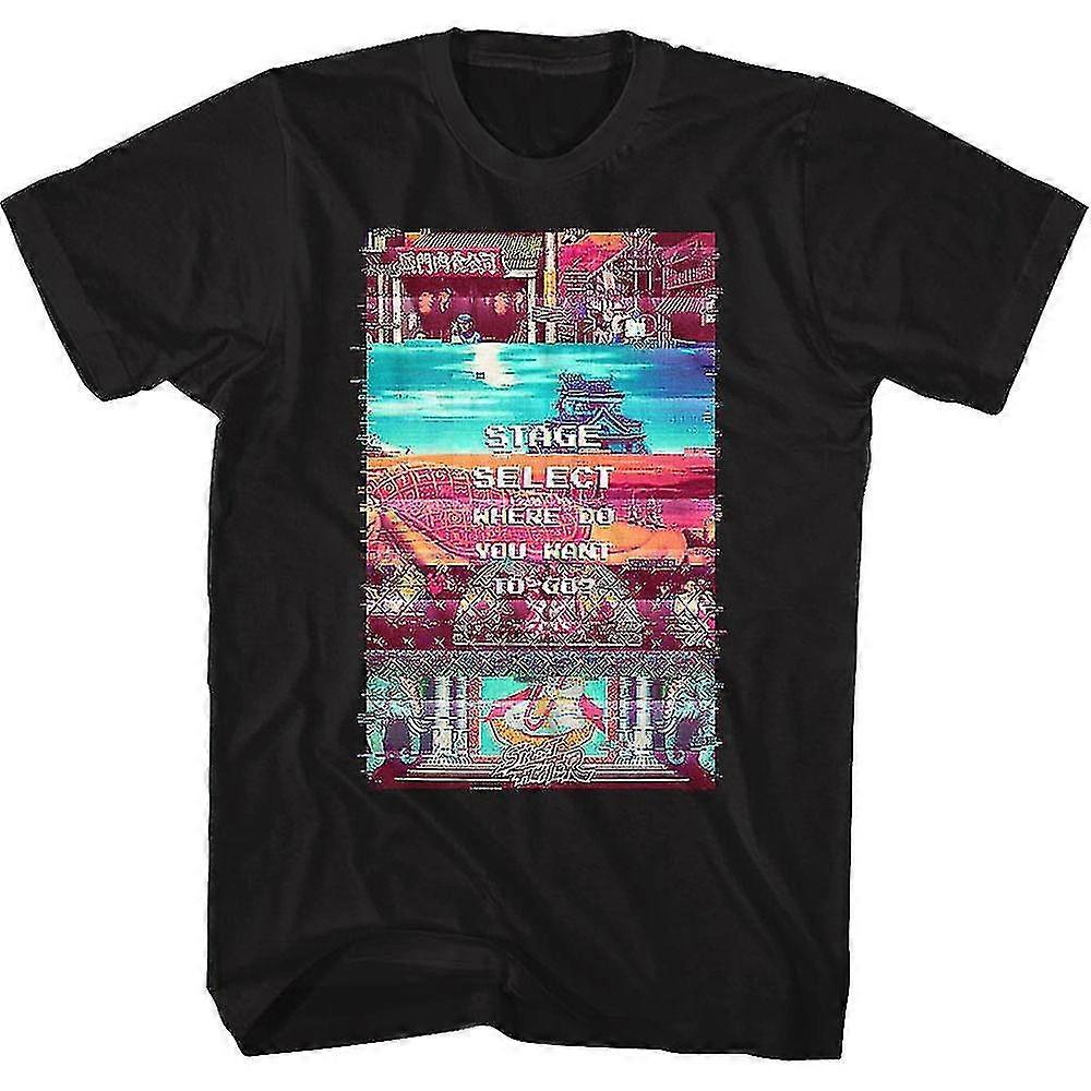 Stage Select Street Fighter póló