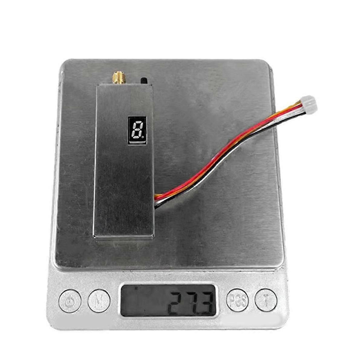 FPV 1.2G 1.3G 1.6W VTX Transmitter+12CH VRX Receiver+2XAntenna 8CH 0.1mW/25mW/800mW/1600mW VTX for Long Range FPV Drone