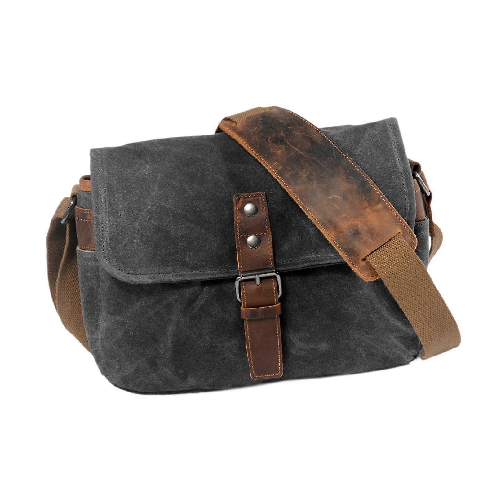 DSLR Camera Bag Stylish Protective Photographers Waterproof DSLR Camera Case Dark Gray