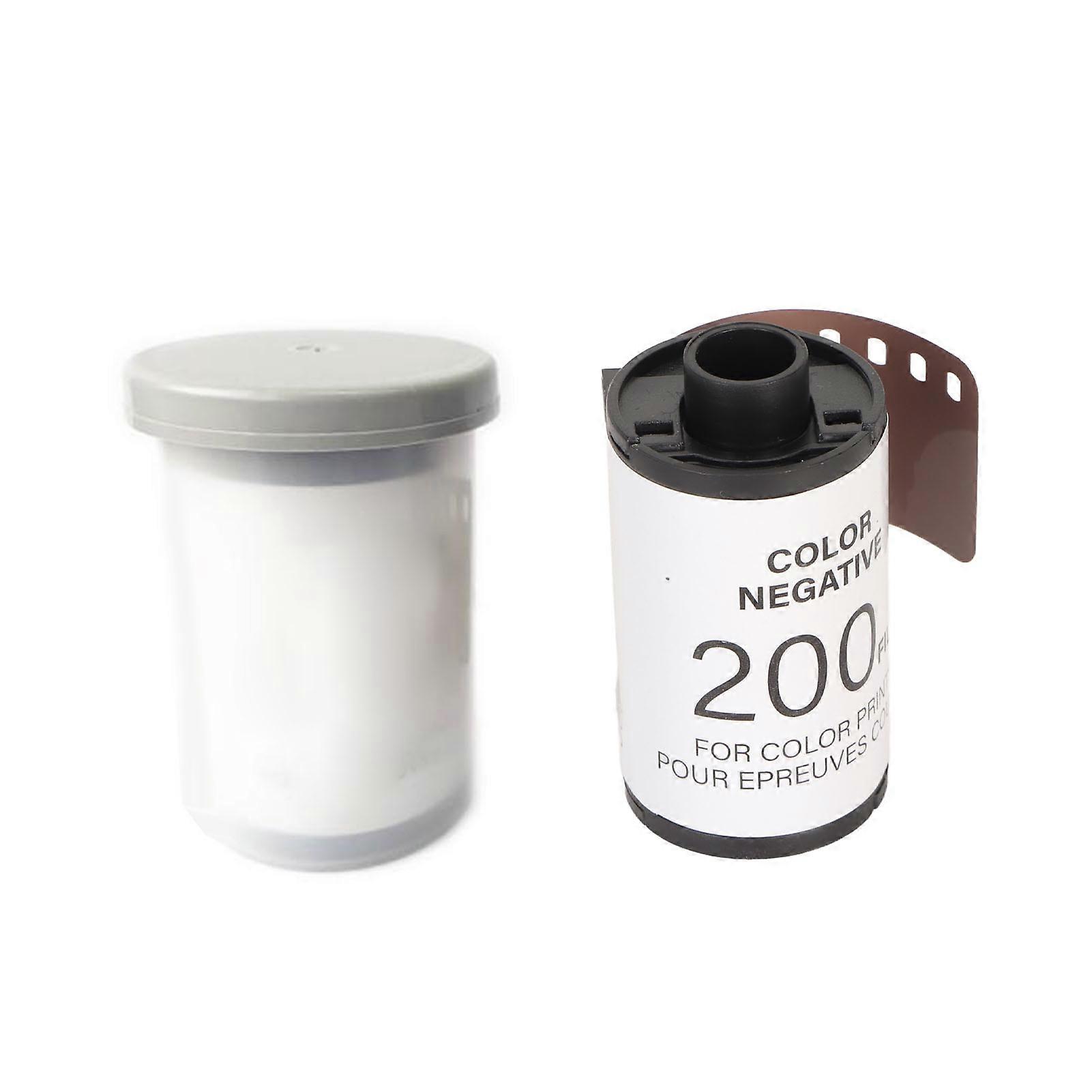 35mm Color Print Film 8 Exposures 200 Degree Light Sensitivity High Resolution Color Negative Film for 135 Camera