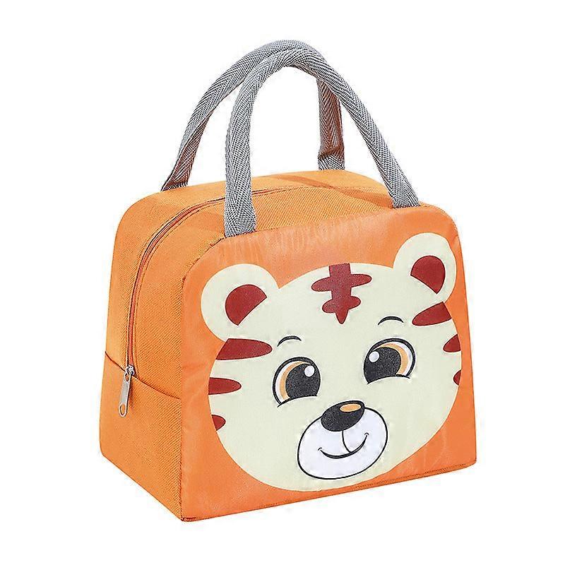 Practical Portable Lunch Bag Cute Pet Cartoon Student Handheld Lunch Bag