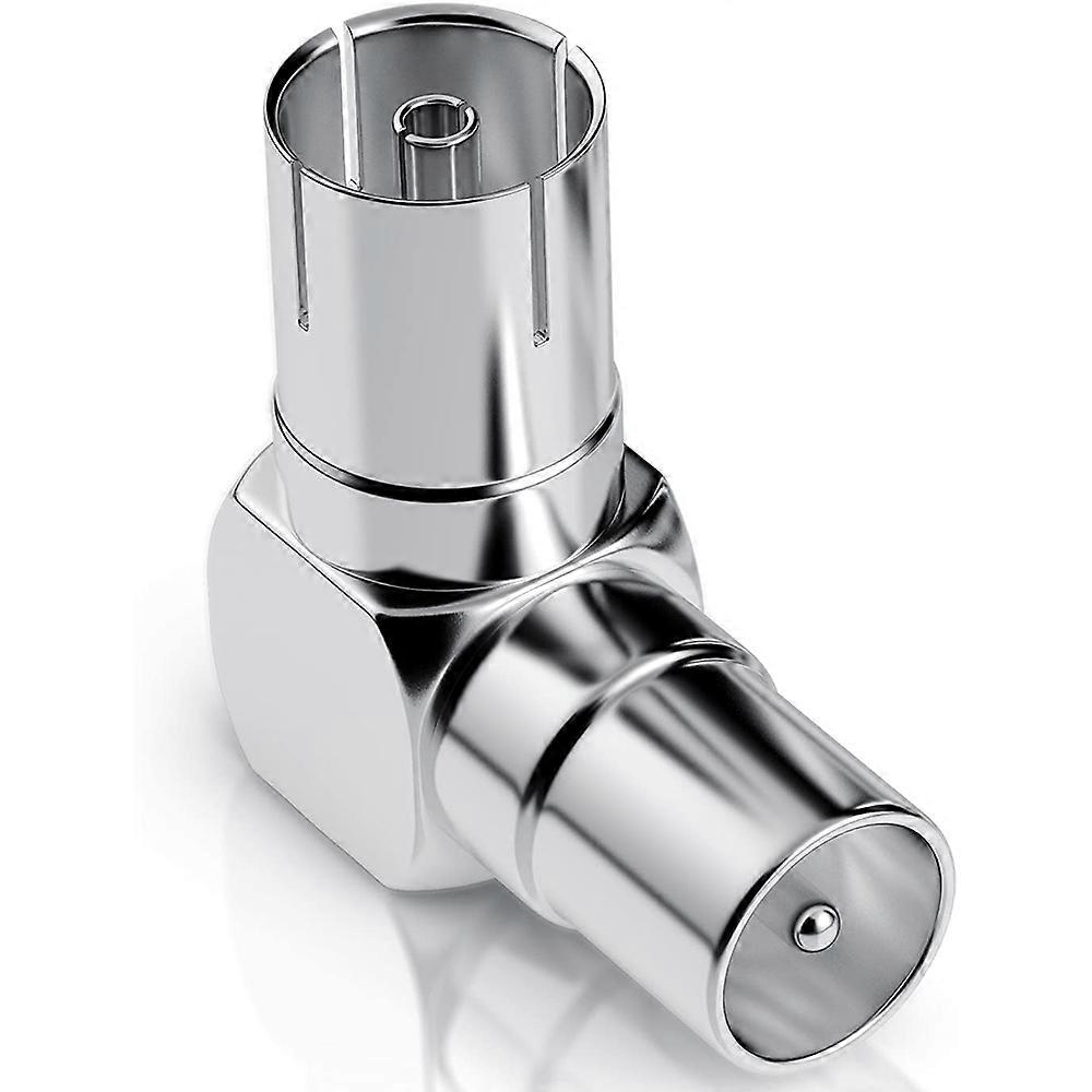 Adaptér set-top boxu RF samec na RF samice TV adaptér samice na samec 90 stupňová souprava