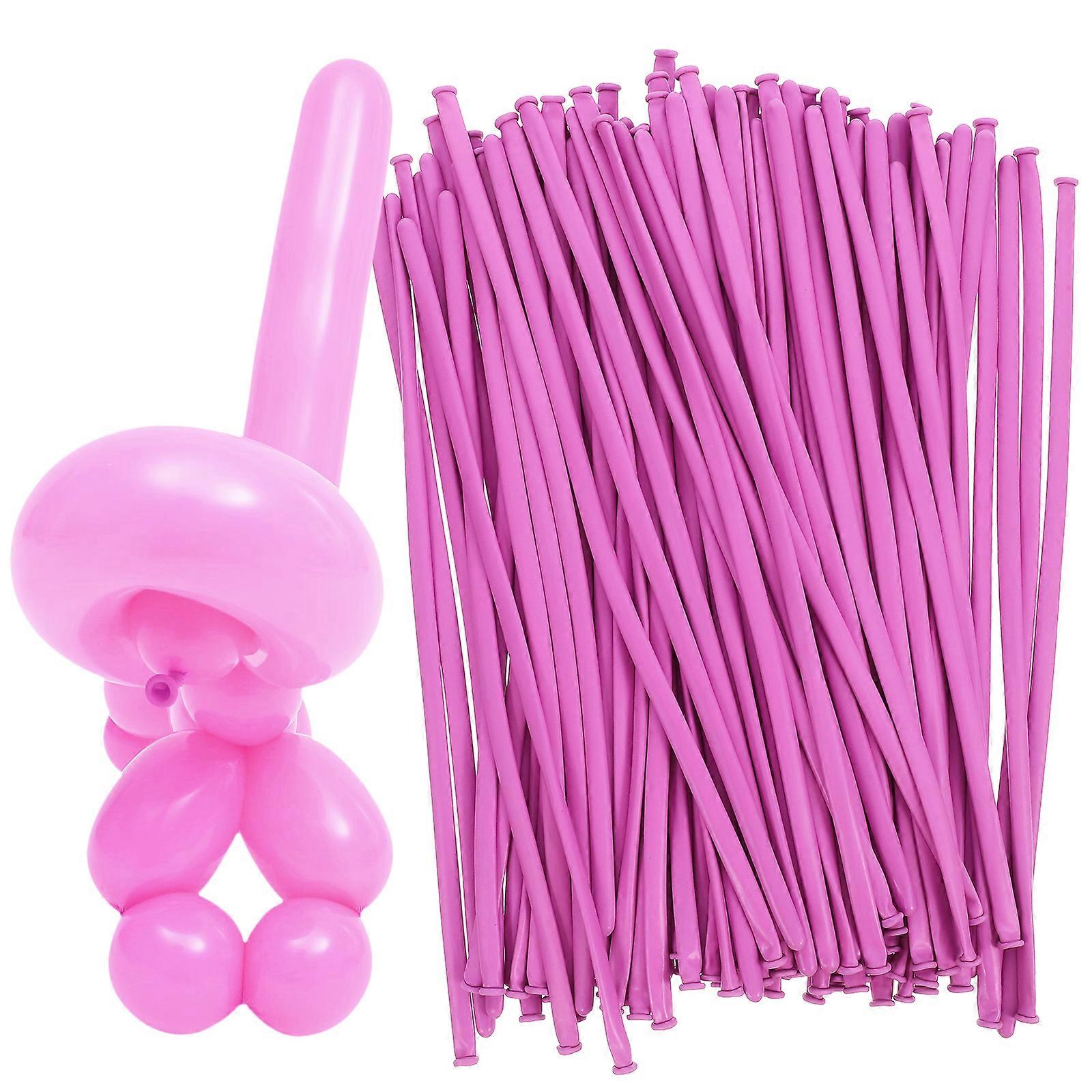 100pcs DIY Simple Twisting Balloons Latex Balloons Party Balloons Party Supply