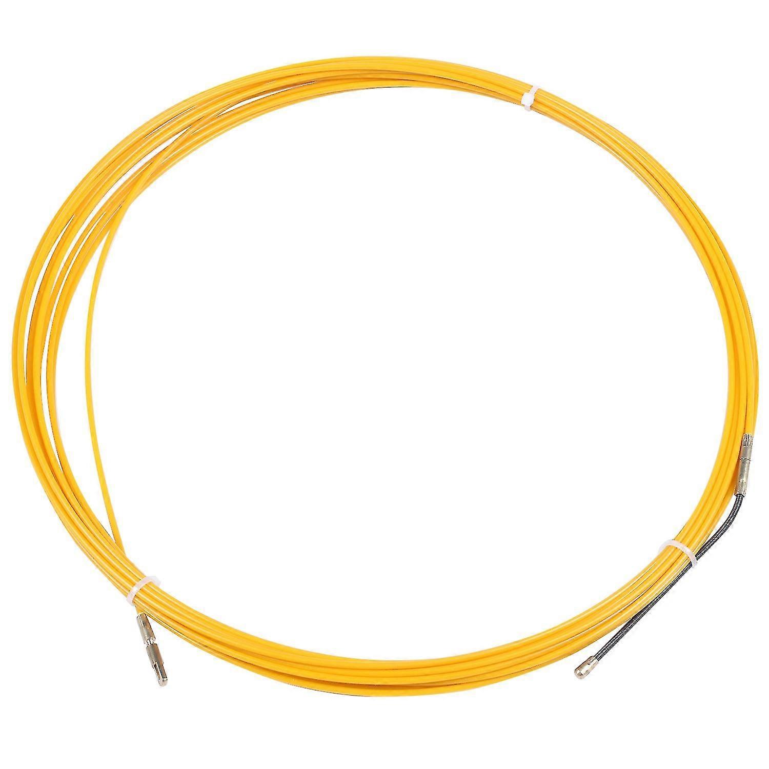 10m 3mm οδηγός συσκευή fiberglass ηλεκτρικό καλώδιο ώθησης εξολκείς αγωγό φίδι Rodder σύρμα ταινιών ψαριών