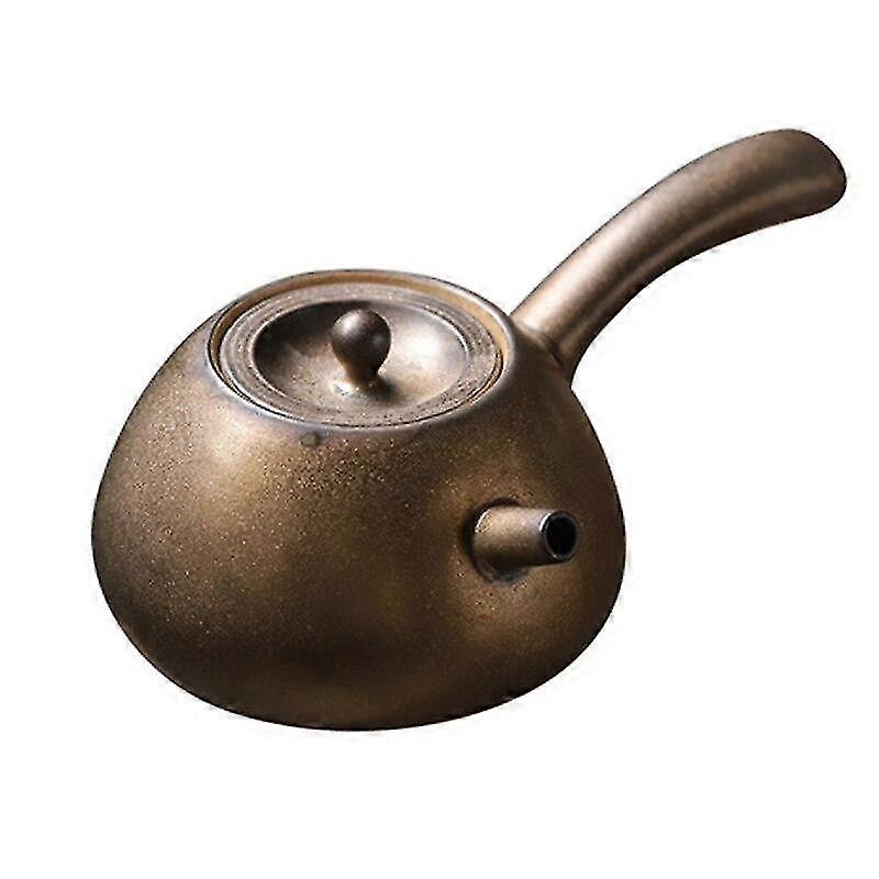 إبريق الشاي الرجعية السيراميك الخزف الحجري مذهب تصفية اليابانية واحدة Dehua