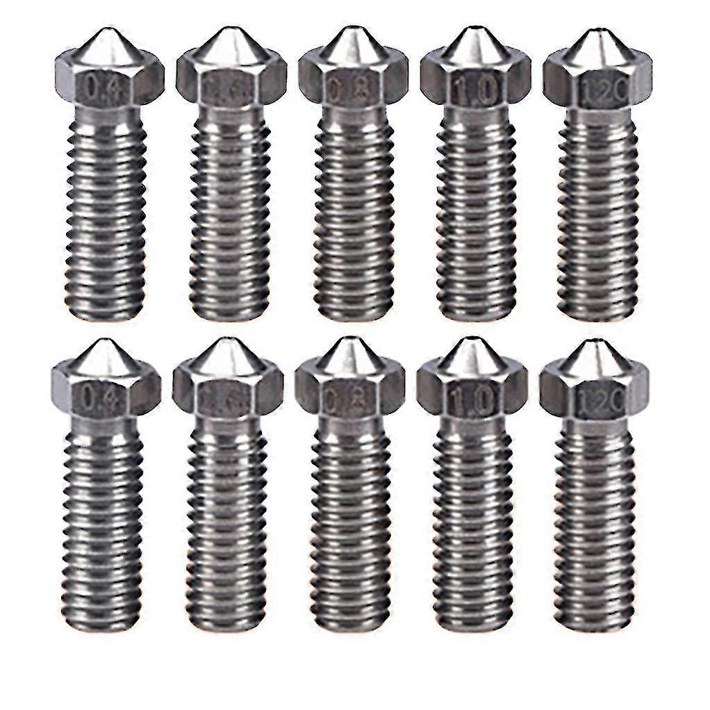 Compatible With E3d Volcanic Nozzle 1.75mm (nozzle-hs-175-0600) 10sets 0.6mm