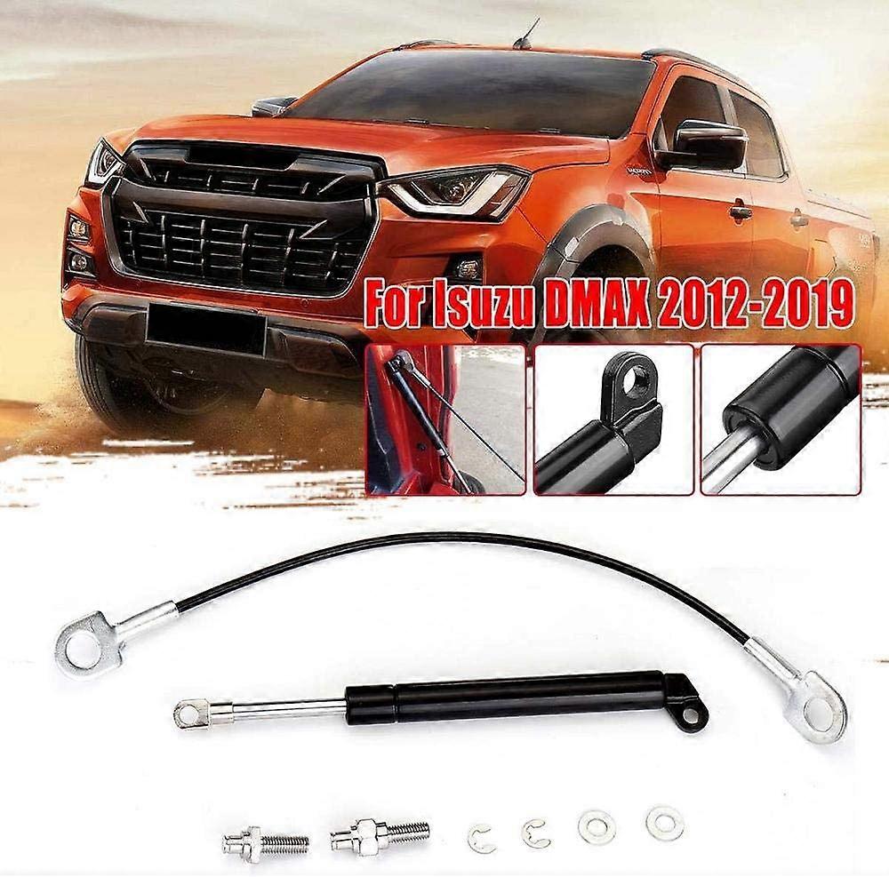 Car Stainless Steel Gas Easy Slow Down Rear Gate Tailgate Strut Shock For D-Max For Isuzu DMAX 2012