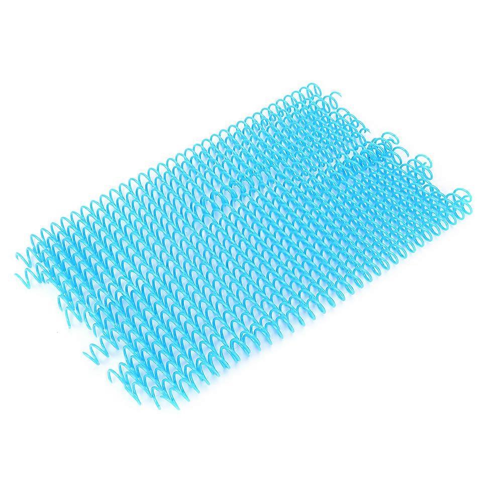 20pcs 30 Hole LoosE leaf Plastic Binding Ring Spring Spiral Rings for A4 Paper 13mm blue