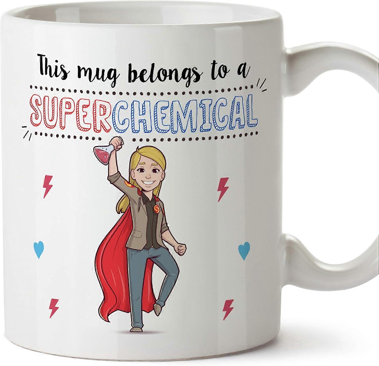 化学者マグカップスーパー化学者面白い化学ギフト/プレゼント茶/コーヒーセラミックカップ11オンスデザイン154