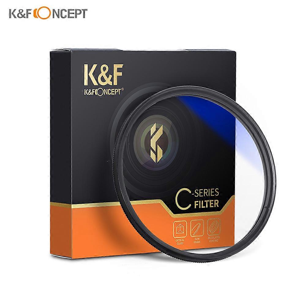 K&F CONCEPT 77mm Ultra Slim CPL Filter Optics Multi Coated MC Circular Polarizering Polarized Filter for DSLR Camera Lens