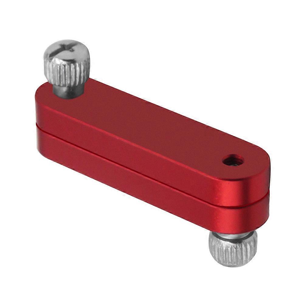 Woodworking Limit Block Scribing Steel Ruler Positioning Aluminum Alloy Ruler Stop Scribing Tool for Woodworking Metal Plastic