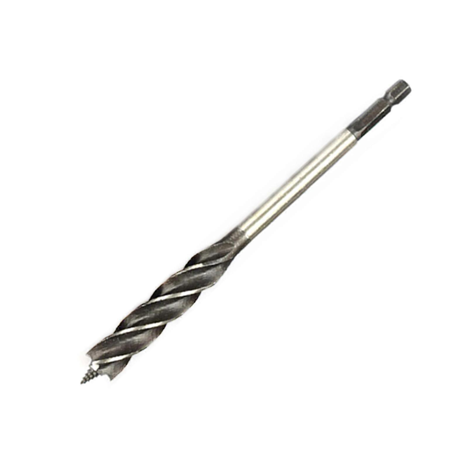 Professional Woodworking Drill Bit HSS Hexagonal Shank 4-Blades
