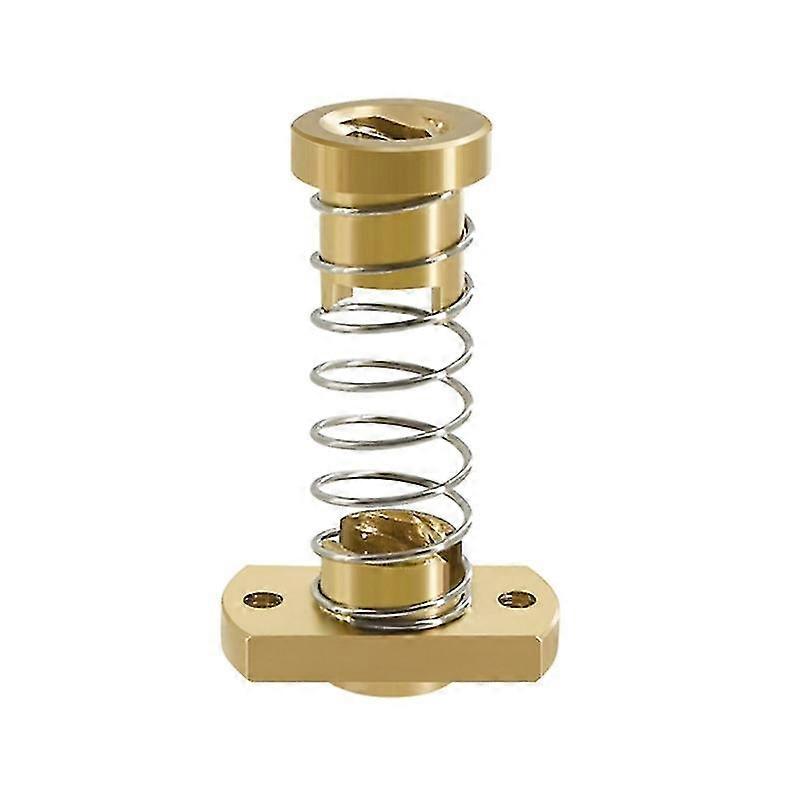 3d Printer Z Axis Trapezoid Motor Screw Nuts T8 Nut Pom Nut Lead 8mm Pitch 2mm For Creality Cr10 Cr-10s Ender-3 Lead Screw