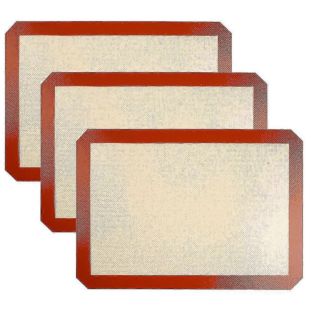 Silicone Baking Mat,reusable & Nonstick Bakeware Mats For Cookies, Macarons, Bread And Pastry