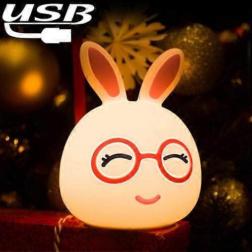 Cartoon Colorful Changing Touch Pat Sensor Night Light