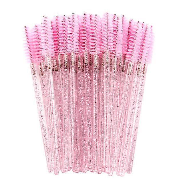 ZK-50pcs mascara brush light pink
