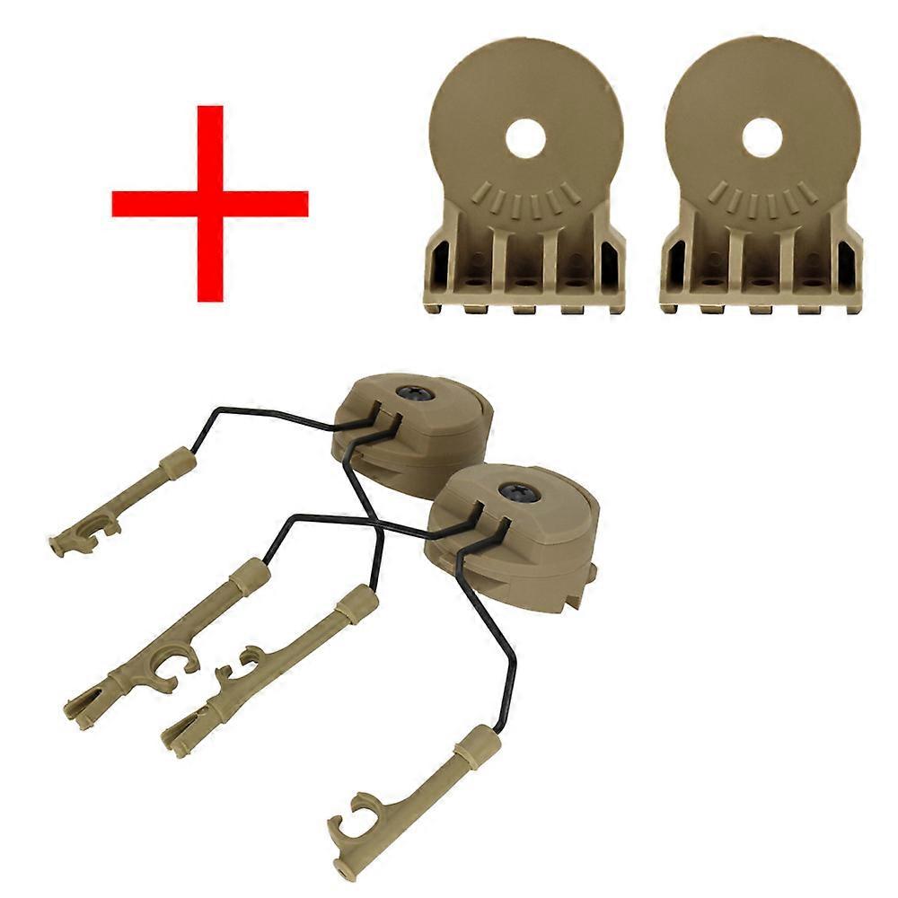 TCIHEADSET Tactical Mini Flashlight M300b, M600b Mounting Base Accessories for Tactical Headset COMTAC I II III ARC Rail Adapter